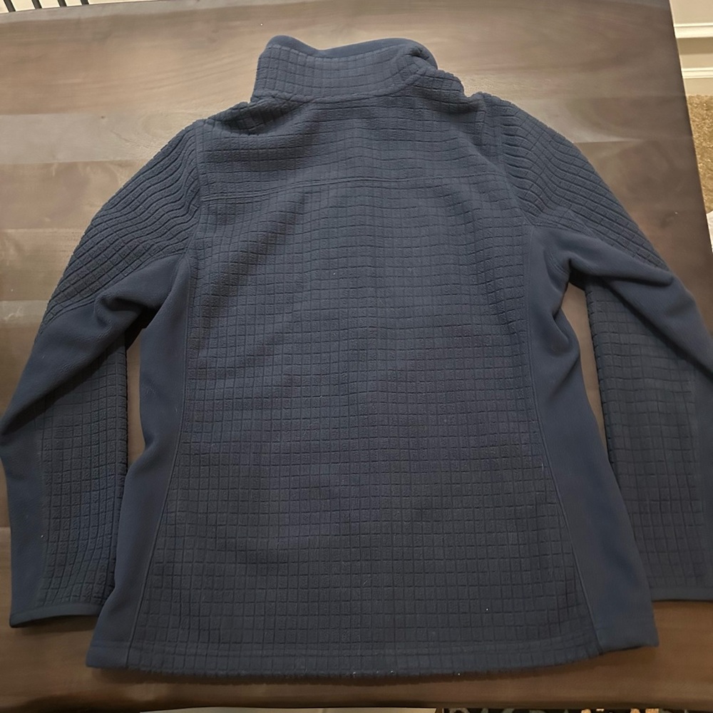 L.L.Bean Women's Mountain Classic Windproof Fleece Jacket - Navy, Medium - Picture 7 of 10